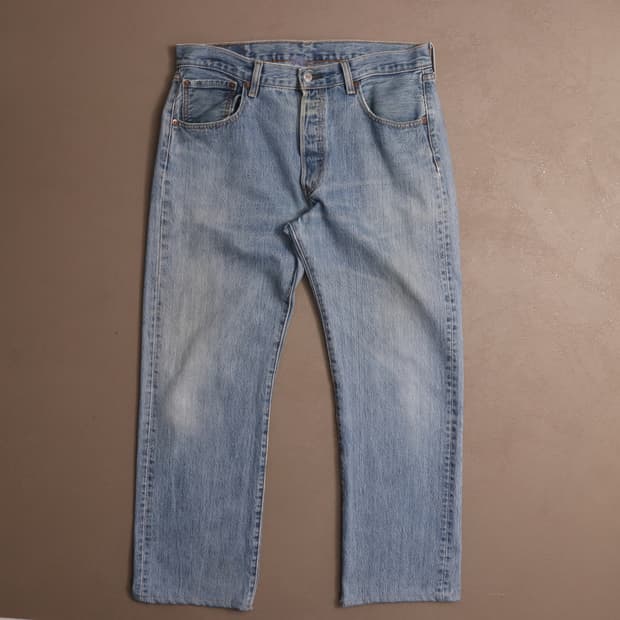 00'S 리바이스 501 연청 데님팬츠 A1627