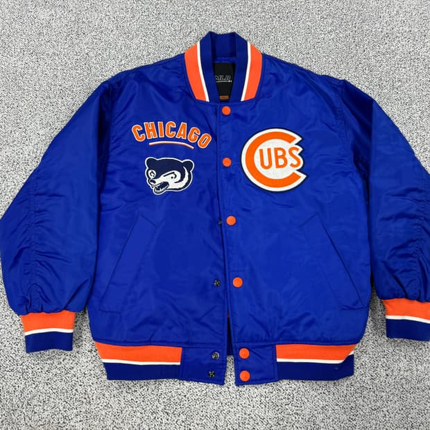 MLB 시카고 컵스 쿠퍼스 패치워크 바시티