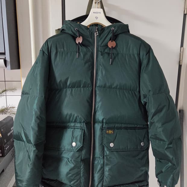 바스통 X 헤지스 패딩(그린, 105, L)