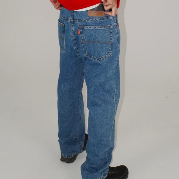 라브로스 714 오리지널핏 데님 라이트인디고