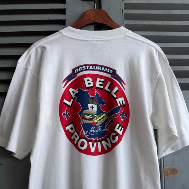 [M]90's USA 빈티지 LA BELLE PROVINCE 티셔츠
