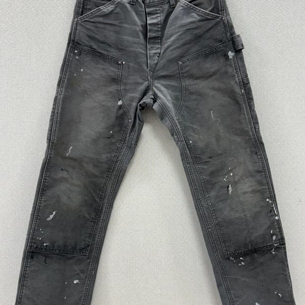 더블알엘 엔지니어핏 디스트레스트 더블니 팬츠 / 34x32