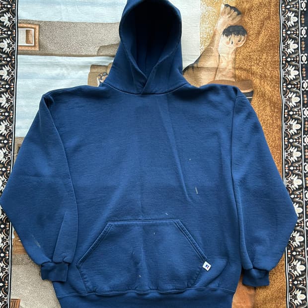 90s 러셀 후드 XL made in usa
