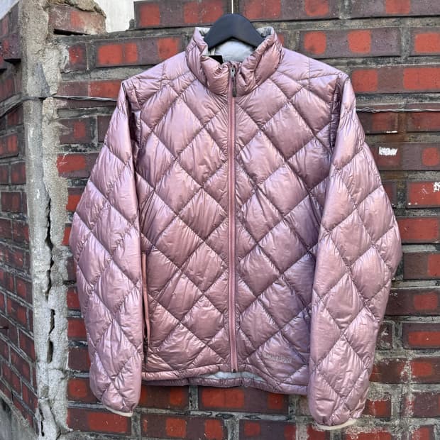 몽벨 재팬 퀼팅 구스다운 경량패딩