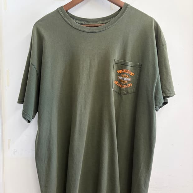 N284. 할리데이비슨 반팔