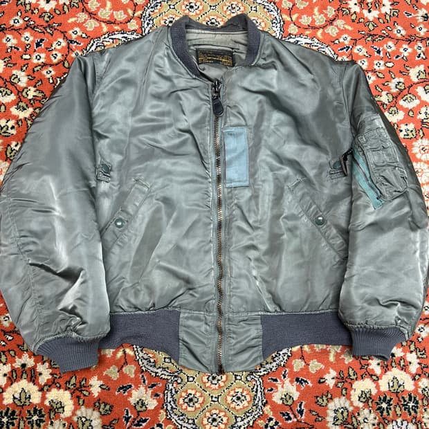 [M] Brents USA 브렌츠 스포츠웨어 빈티지 MA-1 항공점퍼