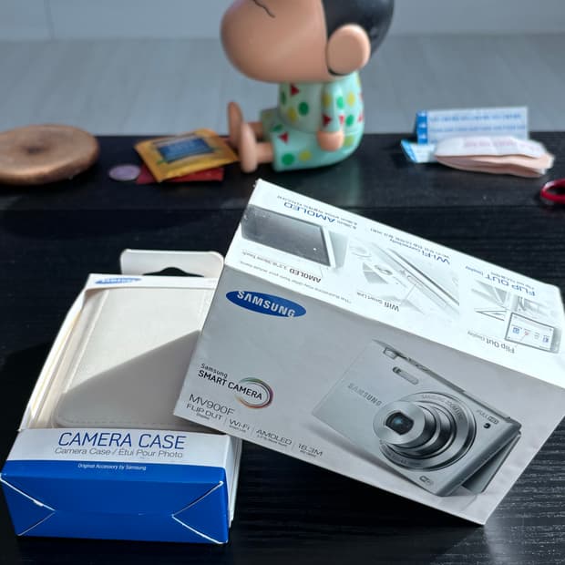 삼성 스마트 카메라 MV900F 화이트 + 케이스