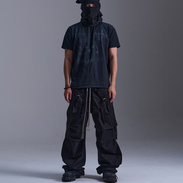 Wapworks washed shadow 반팔0사이즈