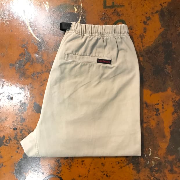 그라미치 베이지 밴딩 코튼 퍼티그 팬츠 허리 29 32 사이즈