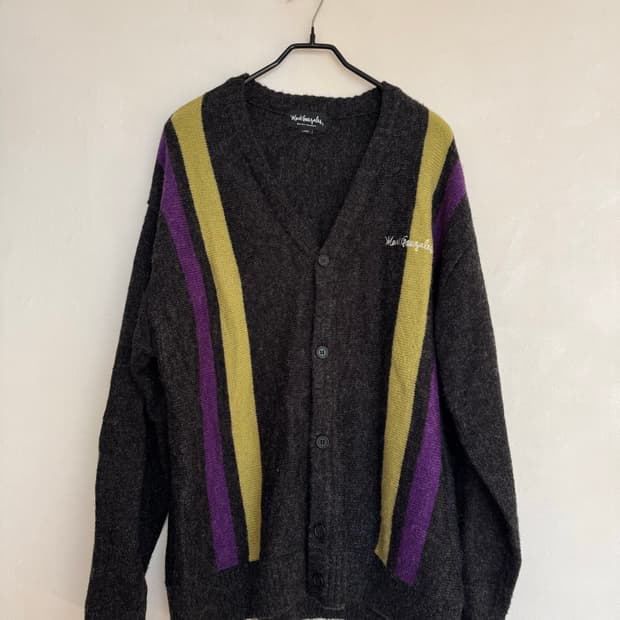 마크 곤잘레스 스트라이프 니트 가디건