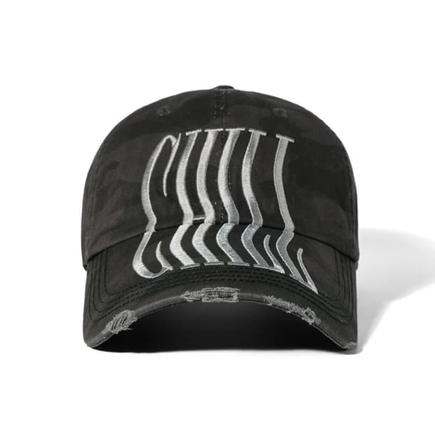 Camo black cap