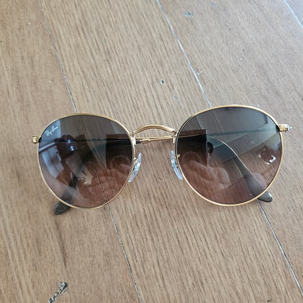 (1회착용)레이벤 브라운 렌즈 케이스포함