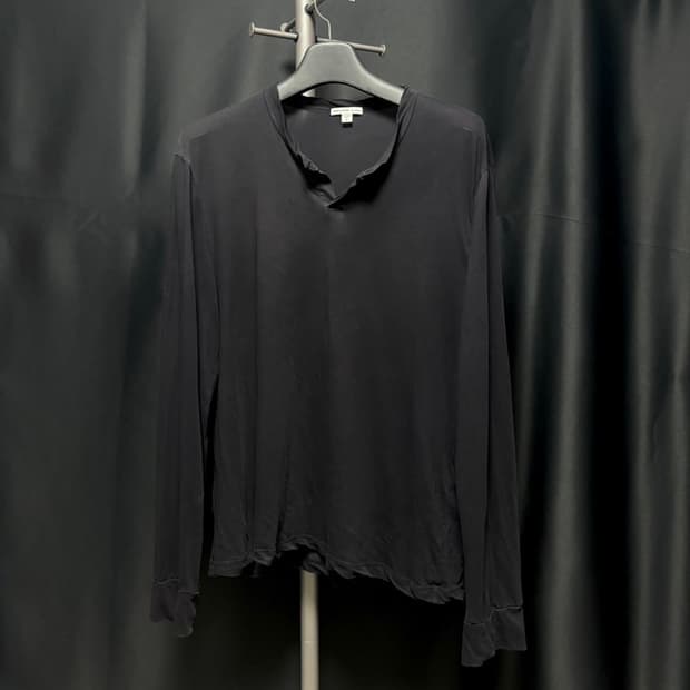 2) 제임스펄스 james perse 오픈 넥 롱슬리브