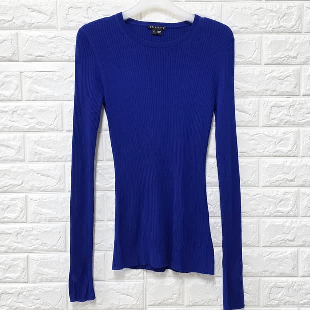 택포// 띠어리 Theory 블루 니트 S