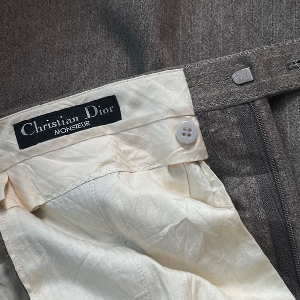 Christian Dior monsieur wool trousers
