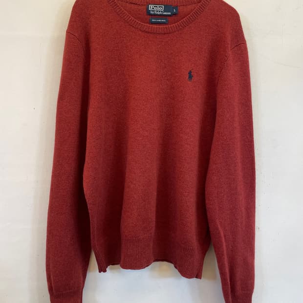 정품 폴로랄프로렌 램스울 니트 L (드라이완료) 램스울100% 폴로니트 