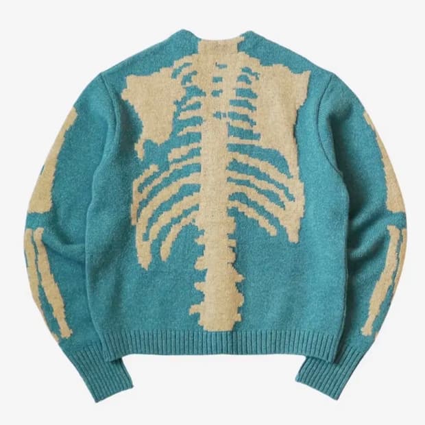 캐피탈 5G 울 본 쇼츠 가디건 색소폰