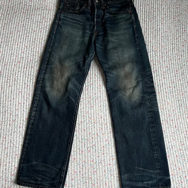 RRL 더블알엘 빈티지파이브포켓 기빈스 데님 청바지 28x30