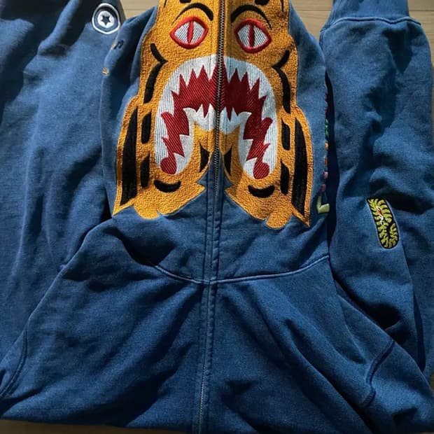 베이프 타이거 후드