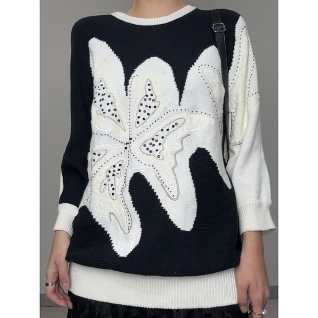 빈티지 오리엔탈 니트