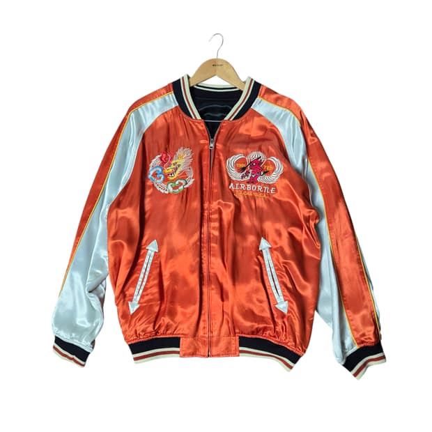 [Ted Company] 테드컴퍼니 리버시블 자수 스카쟌 자켓