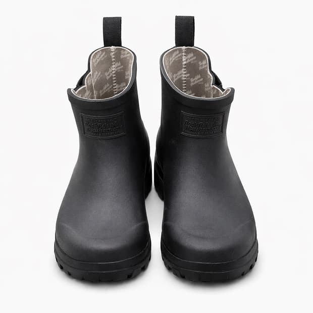 락피쉬 웨더웨어 블랙 레인부츠