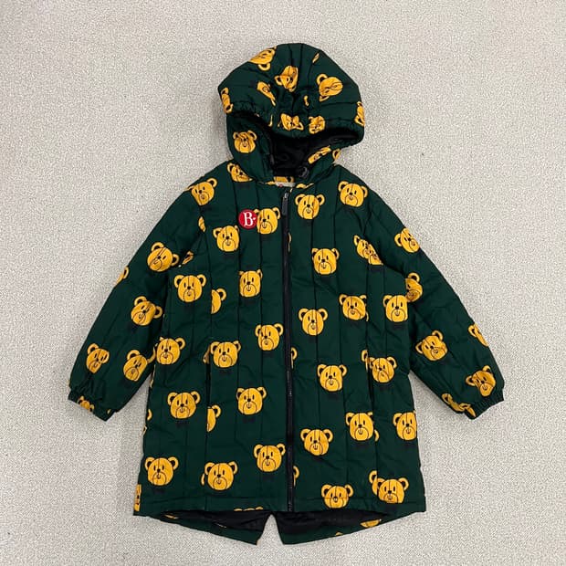 130 베베드피노 키즈 퀄팅 롱패딩 0225M1