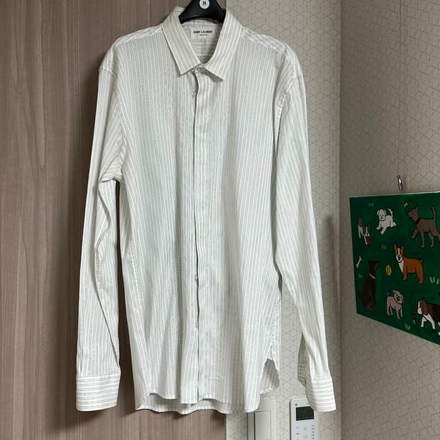 생로랑 스프라이트 셔츠 40