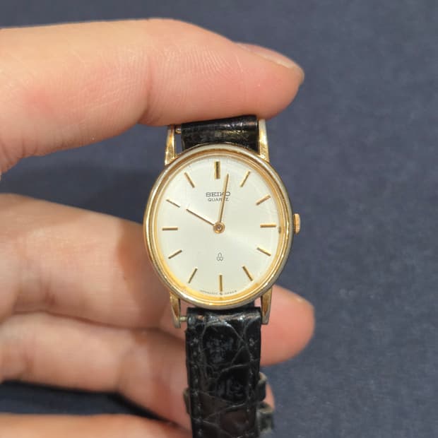 90s 빈티지 세이코 레이디스 여성 쿼츠 시계