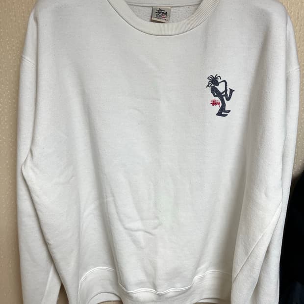 (급처) 90s 스투시 재즈 맨투맨 L 판매 