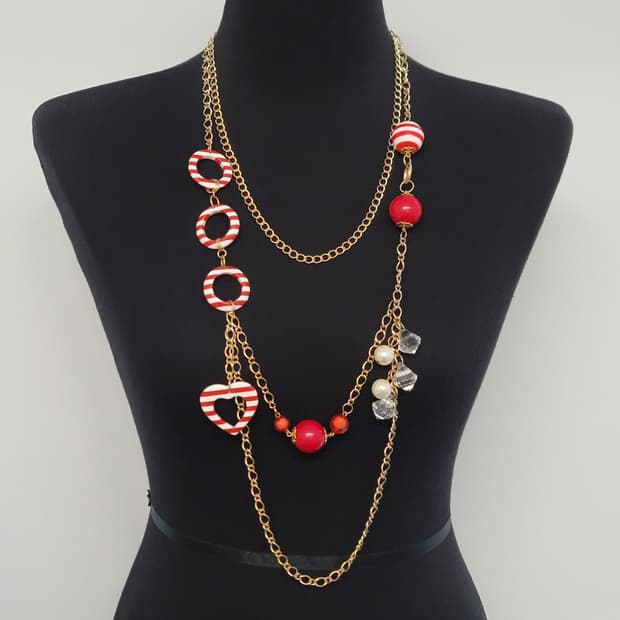 unique necklace & ring set