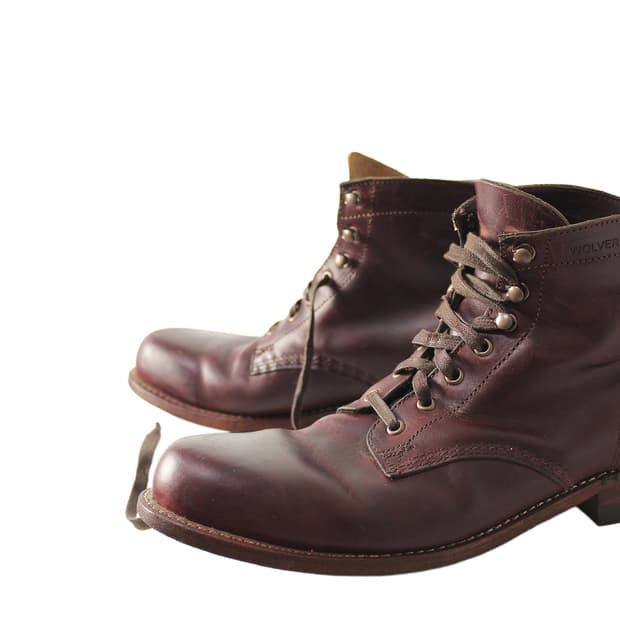 Wolverine1000mile 울버린 1000마일 레이스업 부츠