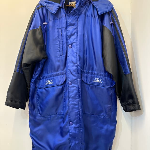 95)키카 스포츠 빈티지 플레이어 벤치 점퍼 돕바 블루 