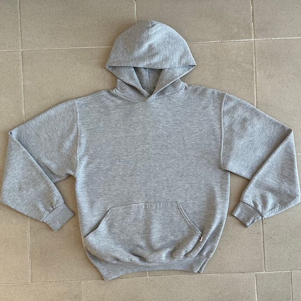 90s 빈티지 러셀 후드 그레이 M