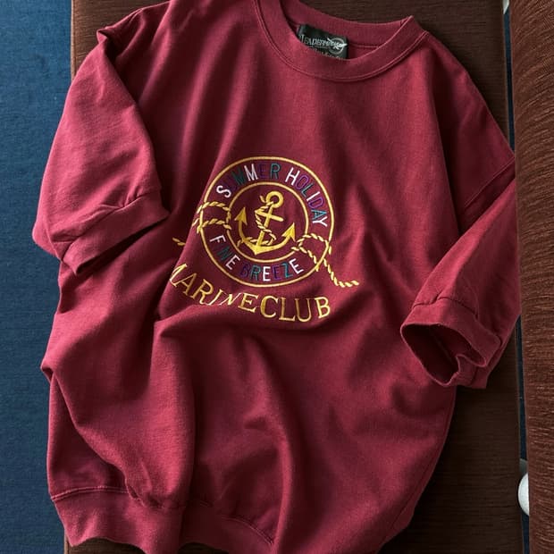 65/35 cotton poly sweat design H/S top