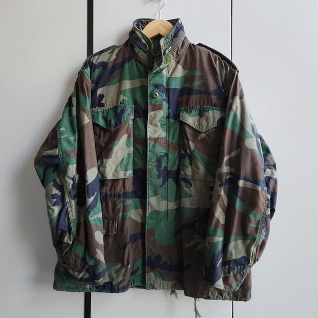M65 우드랜드 필드자켓 미디움숏
