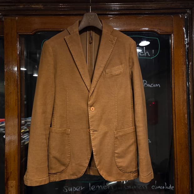 이탈리아 브랜드 빠니클레 몰스킨 자켓