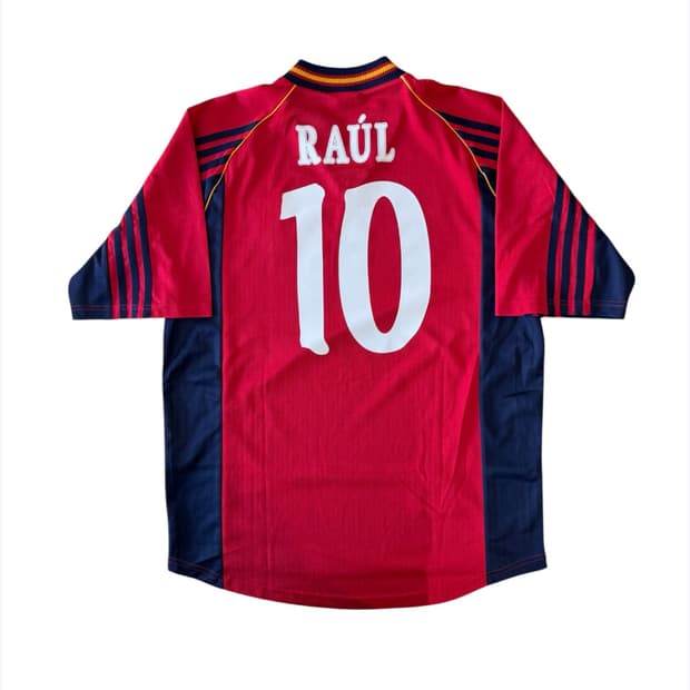 [M/100]98-99 스페인 국대 홈 라울 유니폼 604867