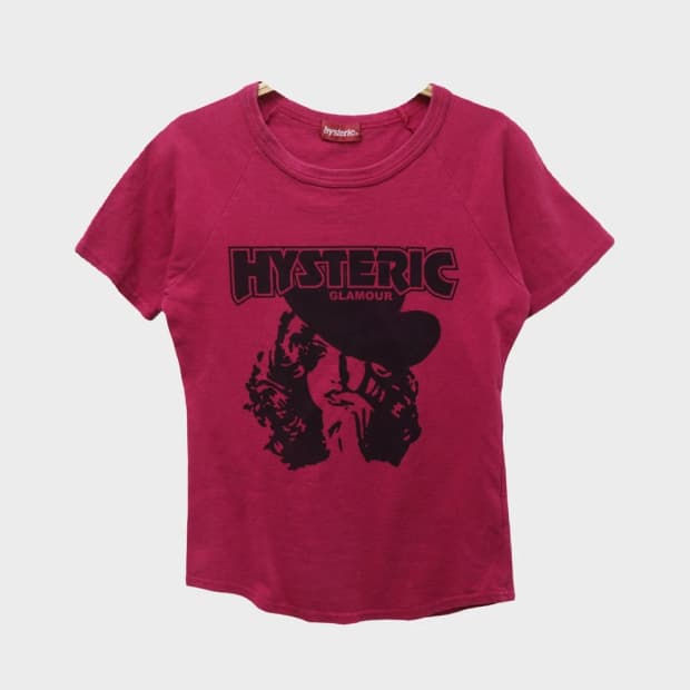 90'S 히스테릭 글래머 반팔 티셔츠 65098