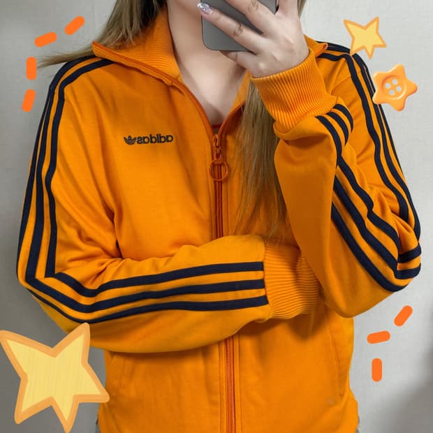 아디다스 베켄바우어 오렌지 져지