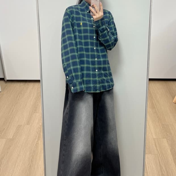 폴로 랄프로렌 신형 타탄체크 셔츠 남방