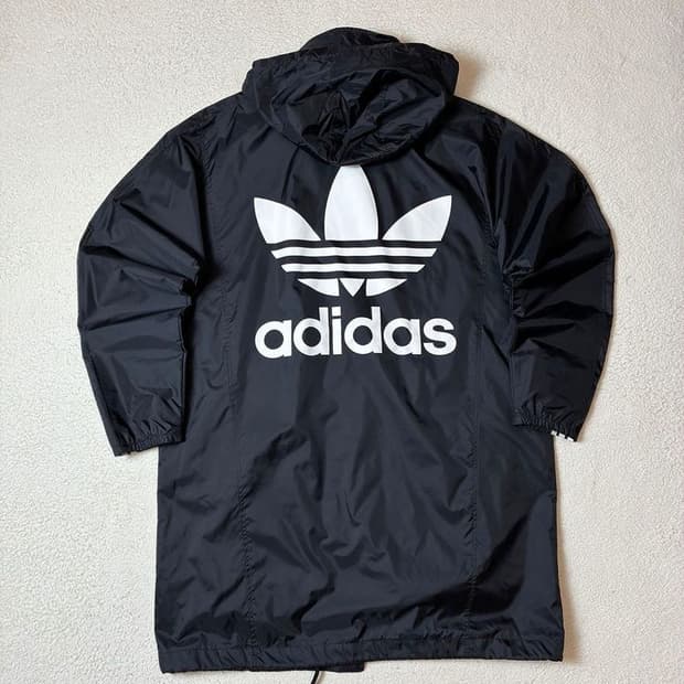 아디다스 파이어버드 빅로고 퍼티그 롱 코트 PN7640