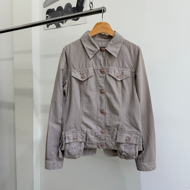 KRIZIA JEANS (Made in Italy) 멀티 포켓자켓