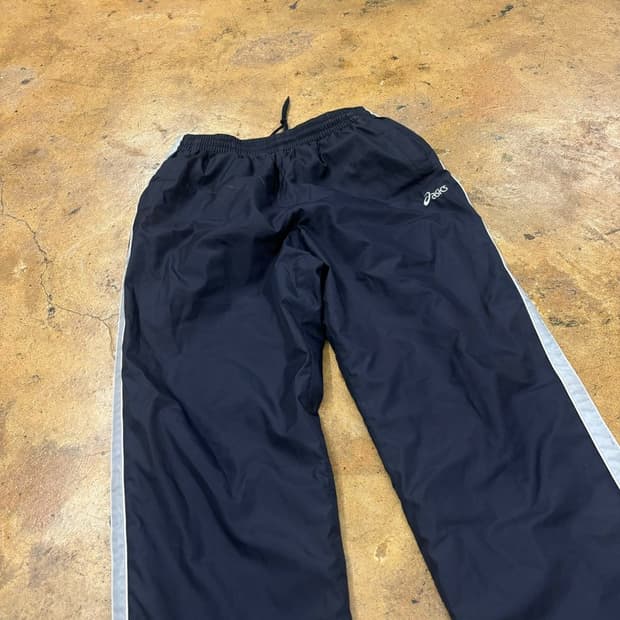 [정품/85] 아식스 네이비 트레이닝 바지 