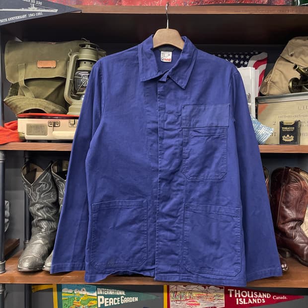 90s 프렌치 워크 자켓 / 빈티지 초어 자켓 워크 웨어 N118