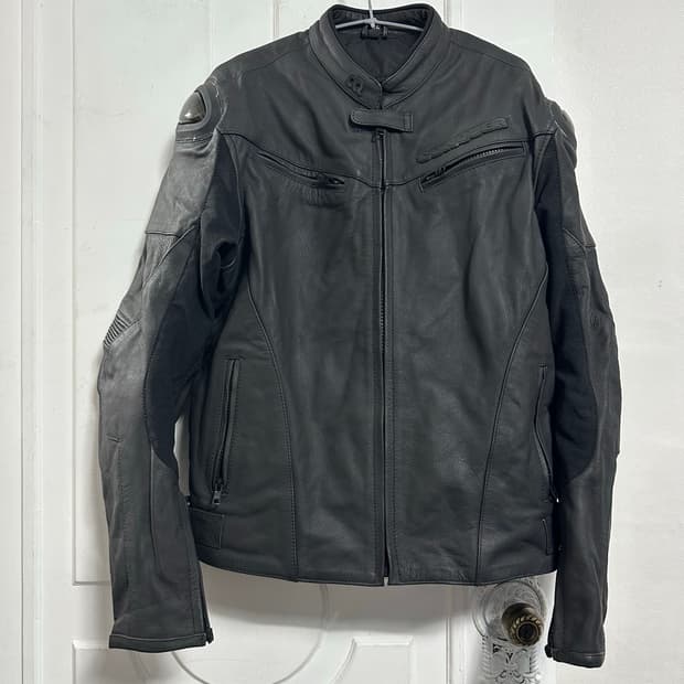 컨쿼 루퍼트 레더 자켓