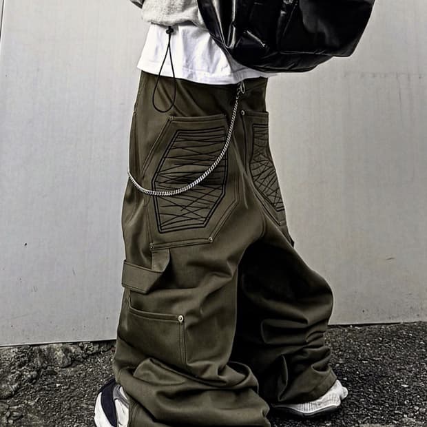 KAGRU GRU-BRW-SEP (KhakI) 카키 팬츠