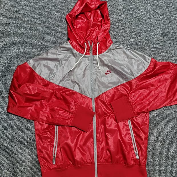 나이키 남녀공용 윈드러너 후드 바람막이  아메리칸 M