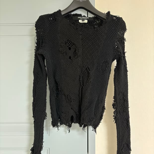 Junya watanabe x 꼼데가르송 데미지니트