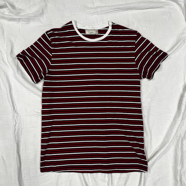 Maison Kitsuné 메종 키츠네 스트라이프 반팔 티셔츠 S